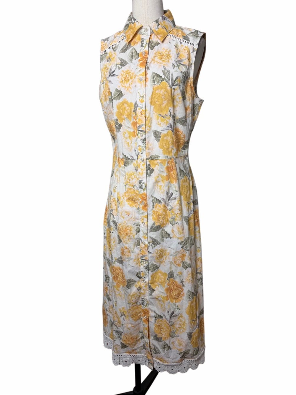 RACHEL PARCELL Floral Midi Shirt Dress - Picture 7 of 10